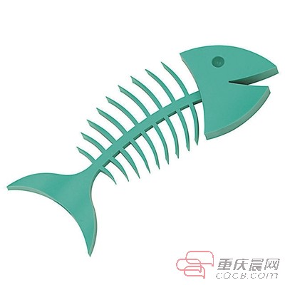 守著稱重的魚，吃起來(lái)好像沒那么多，他們玩起了“魚骨拼圖”…… 魚骨 拼圖