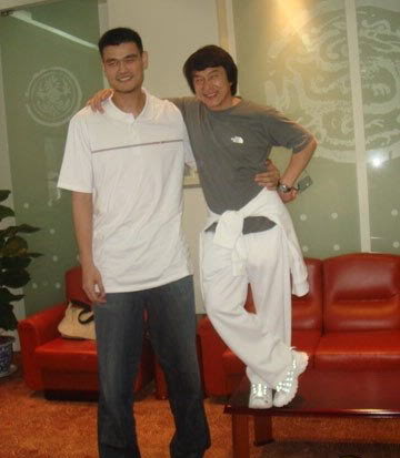 當(dāng)姚明夫婦遇見陸毅夫婦，一不小心，信號又滿格了~