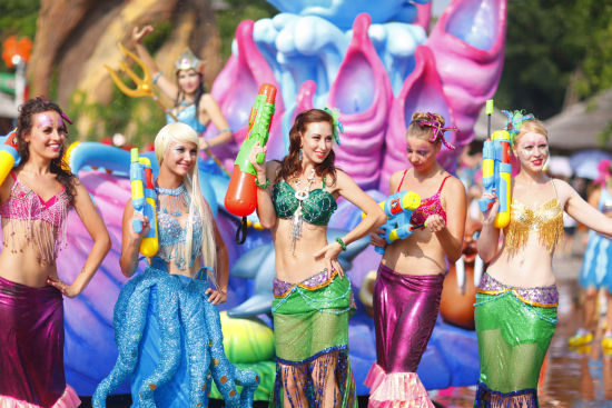 大連發(fā)現(xiàn)王國(guó)開啟“戲水狂歡”模式