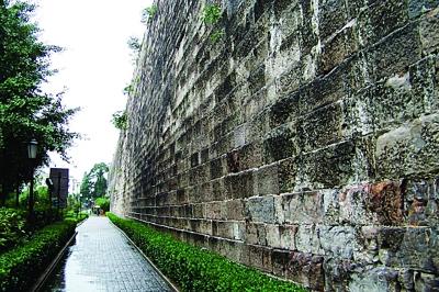 　　東水關(guān)處的城墻。資料圖片