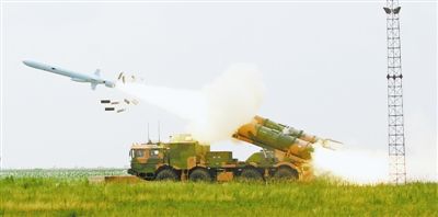 導彈發(fā)射。林曉營攝