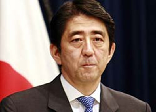 原文配圖：日本首相安倍晉三。