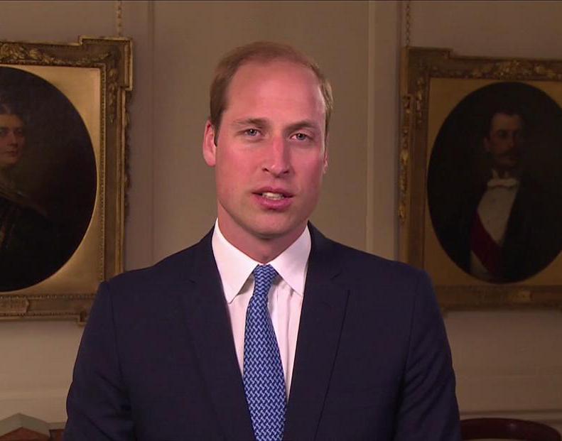 威廉王子新春拜年！