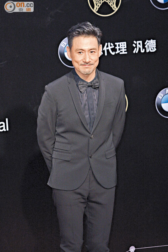 張學(xué)友排除萬難出席金曲獎。